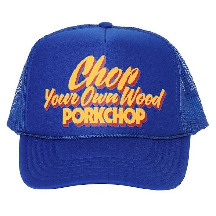 PORKCHOP / CHOP YOUR OWN WOOD CAP [BLUE]