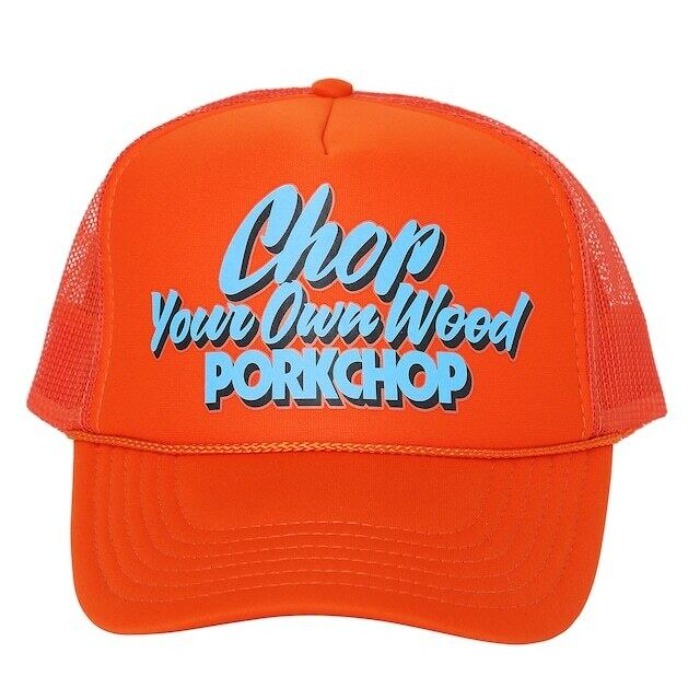 PORKCHOP / CHOP YOUR OWN WOOD CAP [ORANGE]