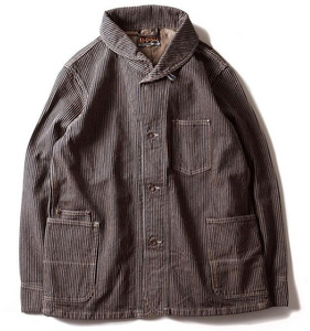 WORKERS JACKET (BROWN HICKORY)