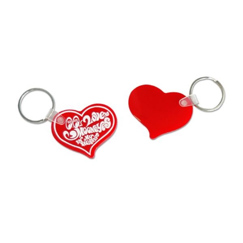 MOONEYES ”Heart” Key Ring [ MKR083]
