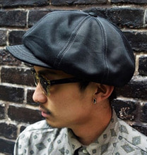 OLD CASQUETTE (BLACK / IVORY)