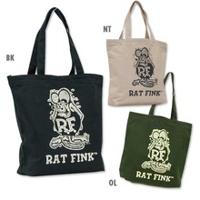 Rat Fink New Color Tote Bag [ RAF416 ]