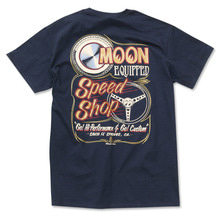 MOON Equipped Speed Shop T-shirt [ MQT136BK ]