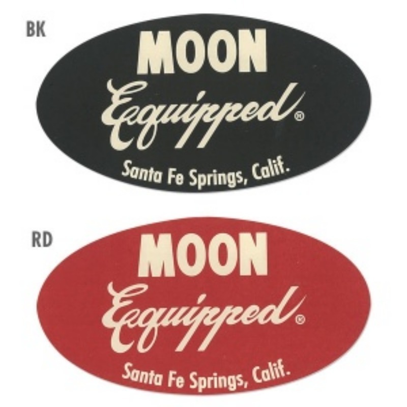 MOON Equipped Oval Sticker [MQD019]