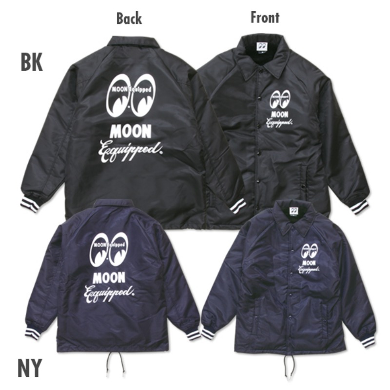 MOON Equipped Logo Boa Coach Jacket [MQW037]