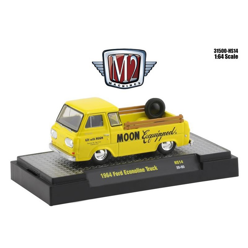 M2 Machines 1/64 Die Cast Model MOON Equipped 1964 Ford Econoline Truck [M264M31500-HS14]