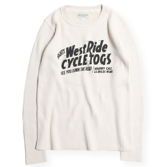 WESTRIDE : CLASSIC RIB SWEATER : CYCLE TOGS (IVY)
