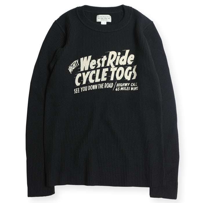 WESTRIDE : CLASSIC RIB SWEATER : CYCLE TOGS (IVY)